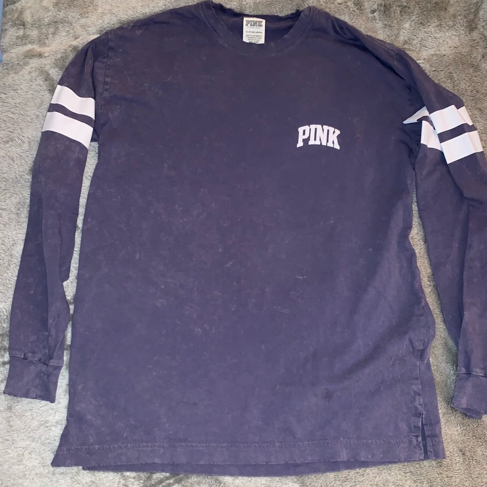 VS PINK long sleeve tee - Size small